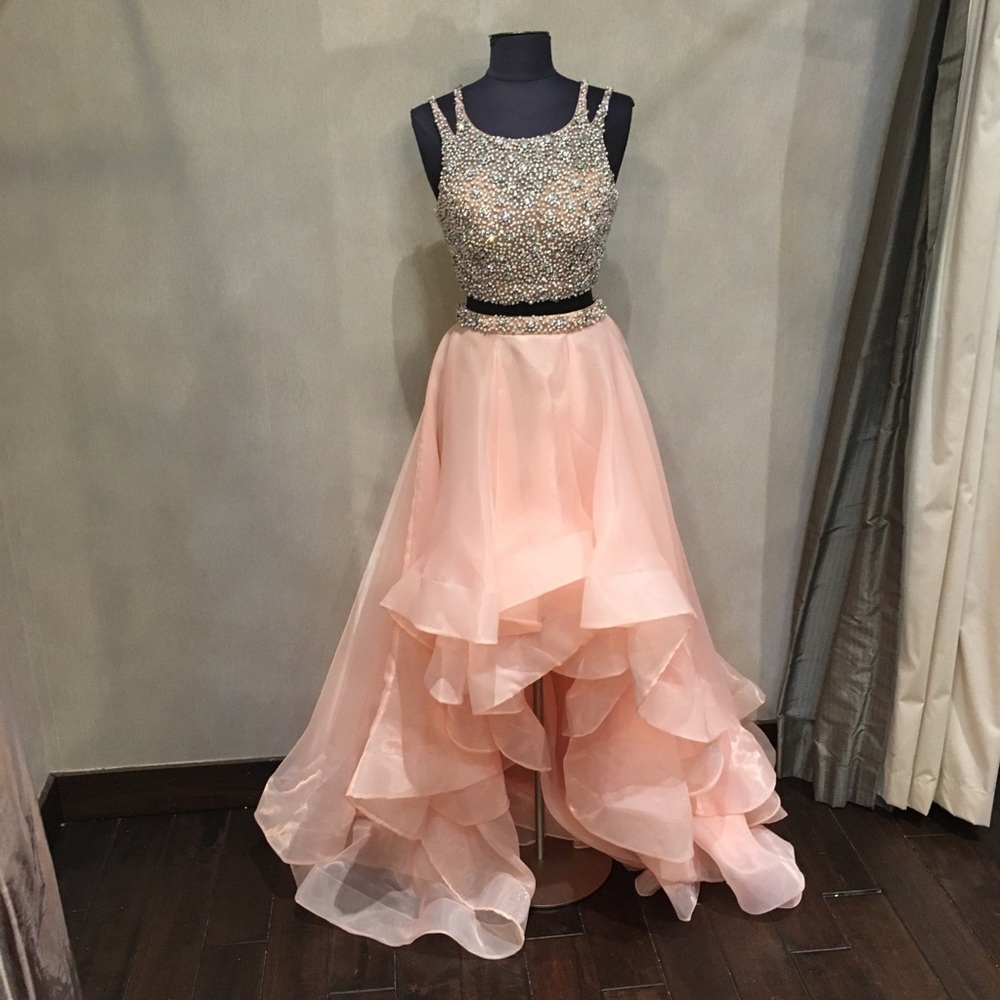 Terani Size 4 Two-Piece Gown